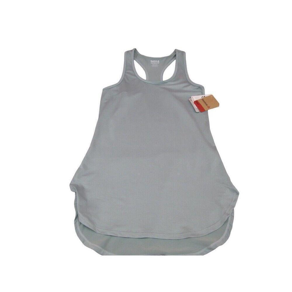 NWT Reebok Womens Grey Mist Racerback Tank Top Size XS​​​​